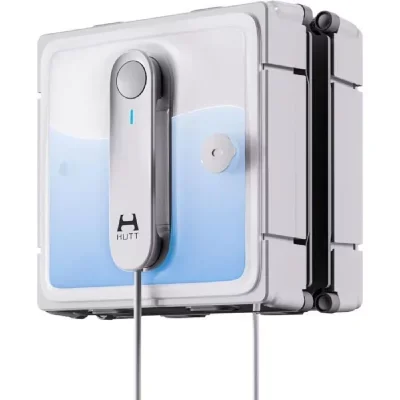 Robot Lave-Vitre - HUTT W9 - 3800 Pa - 150 ml - Blanc