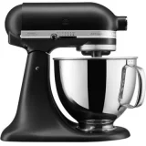 KITCHENAID Robot pâtissier artisan noir mat 4,8L - 5KSM125EBM