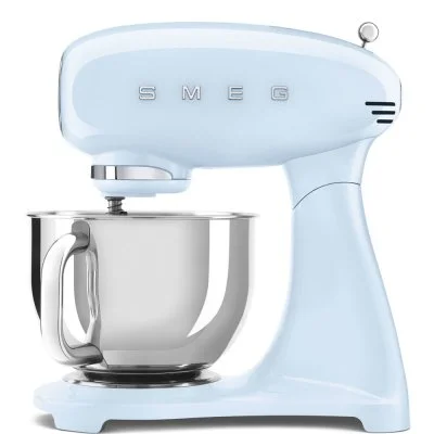Robot pâtissier multifonctions 4.8l 1000w bleu pastel - Smeg - SMF05PBEU