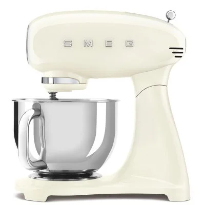 Robot pâtissier multifonctions 4.8l 1000w crème - SMF05CREU - SMEG