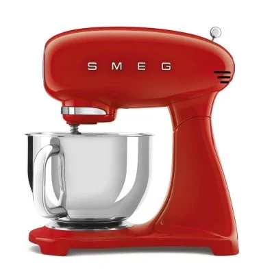 Robot pâtissier multifonctions 4.8l 1000w rouge - SMF05RDEU - SMEG