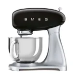 SMEG Robot pâtissier multifonctions 4.8l 800w noir - SMF04BLEU -