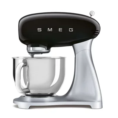 Robot pâtissier multifonctions 4.8l 800w noir - SMF04BLEU - SMEG