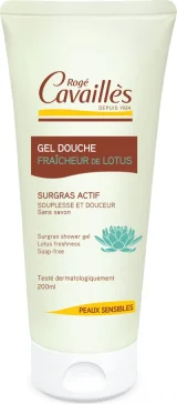 CAVAILLES Roge Gel Douche Surgras Actif - Fleur de Lotus, 200ml