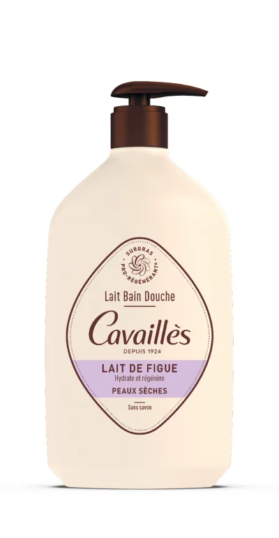 Rogé Cavaillès Lait Bain Douche Lait de Figue 1L