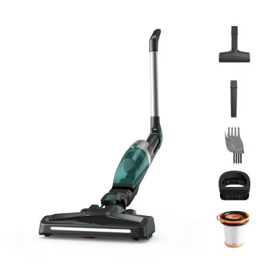 Rowenta Xtrem Compact RH1239WO Aspirateur à brosse Vert/gris 0,4 l