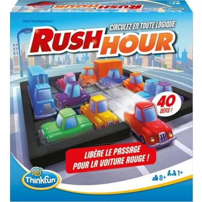 Rush Hour - Jeu de logique captivant pour toute la famille - Neuf
