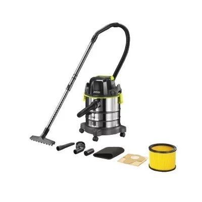 Ryobi Aspirateur eau et poussières RYOBI R18WDV-0 - 18V - 4Ah - bidon 18 lt