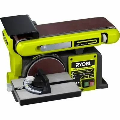 RYOBI Ponceuse à bande et à disque 370 Watts
