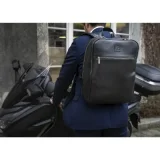 EXACOMPTA Sac à dos en cuir pour pc portable 14 pouces Exactive