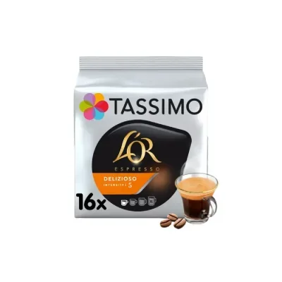 Sachet de 16 dosettes pour Tassimo café L'Or Expresso Delizioso
