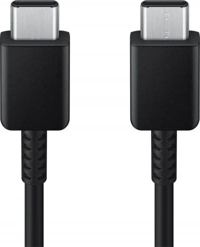 Samsung Cable USB-C vers USB-C, Longueur 1,8m, Charge Rapide 25W