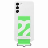 SAMSUNG ï»¿Coque en silicone à sangle Galaxy S22 Plus - White
