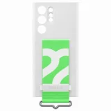 SAMSUNG ï»¿Coque en silicone à sangle Galaxy S22 Ultra - White