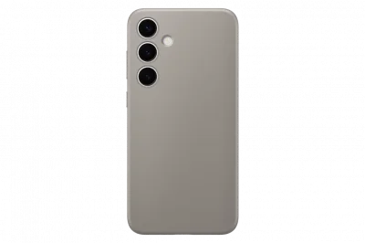Samsung Coque originale en cuir vegan Galaxy S24 Plus - Taupe