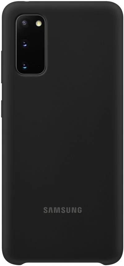 Samsung coque silicone Galaxy S20 - Noir - 6.2 pouces