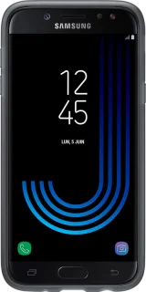 SAMSUNG EF-AJ730TB Coque semi-rigide pour Galaxy J7 2017 Noir