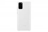 SAMSUNG ef-kg985cw - coque avec affichage led galaxy s20+ blanc
