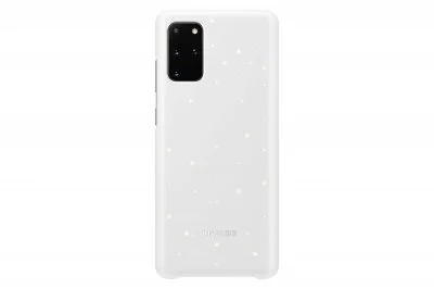 Samsung ef-kg985cw - coque avec affichage led galaxy s20+ blanc