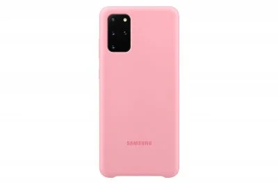 Samsung ef-pg985tp - coque silicone galaxy s20+ rose