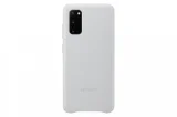 SAMSUNG ef-vg980ls - coque cuir galaxy s20 gris clair