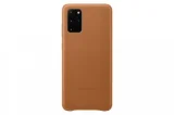 SAMSUNG ef-vg985la - coque en cuir galaxy s20+ marron