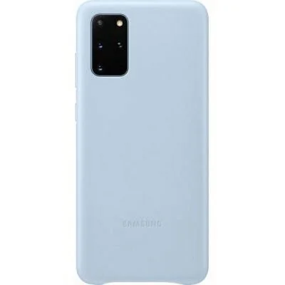 Samsung ef-vg985ll - coque en cuir galaxy s20+ bleu