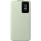 SAMSUNG Étui Smart View Vert avec porte-carte - Galaxy S24+