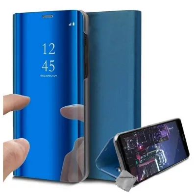 Samsung Galaxy S22 Ultra Housse Miroir - Bleu