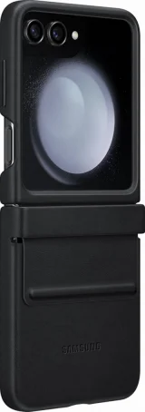 SAMSUNG Galaxy Z Flip 5 Flap Eco Leather Case Black - EF-VF731PBEGWW