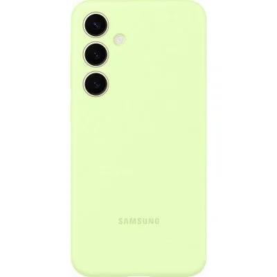 Samsung Original Coque en silicone Galaxy S24 Plus - Light Green