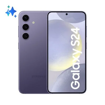 Samsung S921B Galaxy S24 256 Go/8 Go de RAM, double SIM, violet cobalt