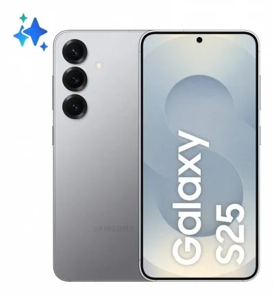 Samsung - samsung s25 12+256gb 6.2 5g silver shadow ita 8806095851464