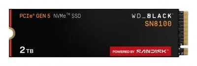 SanDisk 2 TB SSD interne M.2 2280 PCIe NVMe 5.0 x4 WDS200T1X0M-00CMT0