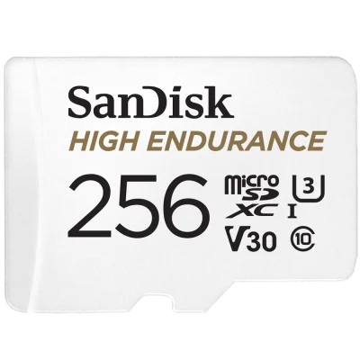 SanDisk Carte Micro SDXC High Endurance 256GB (100MB/s)