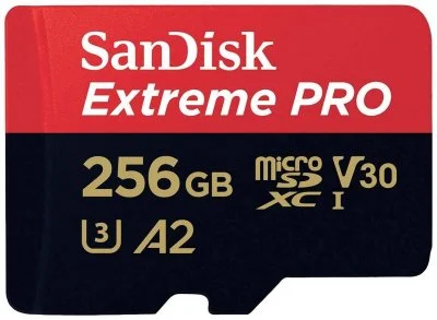 Sandisk ext pro microsdxc 256gb+sd 200mb/s SDSQXCD-256G-GN6MA