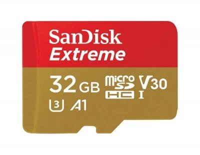 Sandisk extreme microsdhc 32gb noir