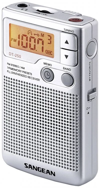 SANGEAN - DT-250 - Radio de poche Gris
