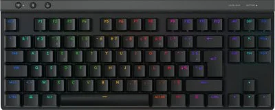 sans fil G515 LIGHTSPEED TKL profile sans pave numérique (rouge) - Noir