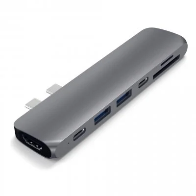 Satechi Adaptateur USB-C vers 4K HDMI - Hub Pro Gris