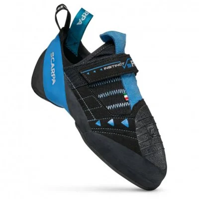 Scarpa - Instinct VSR - Chaussons d'escalade taille 41,5, bleu/noir