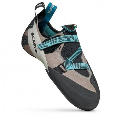 Scarpa - Women's Veloce - Chaussons d'escalade taille 37, gris