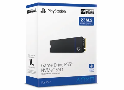 Seagate Game Drive PS5 2 To SSD NVMe M.2 PCI Express 4.0 3D TLC