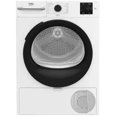 Sèche-linge Beko D3H18D93W pompe à chaleur frontal 8 kg Blanc - Neuf