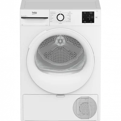 Sèche linge ouverture hublot BEKO D14H19301