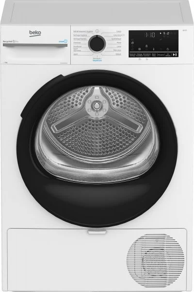 Sèche-linge pompe à chaleur 60cm 8kg blanc b300 - D5H284930W - beko
