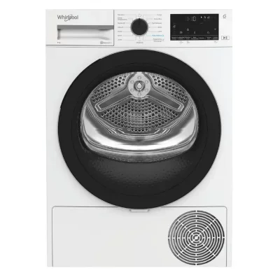 Sèche-linge pompe à chaleur 60cm 8kg blanc - CWD84MWBSFR - WHIRLPOOL