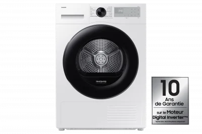 Sèche-linge pompe à chaleur 60cm 8kg blanc - DV80DG52B0AH - SAMSUNG