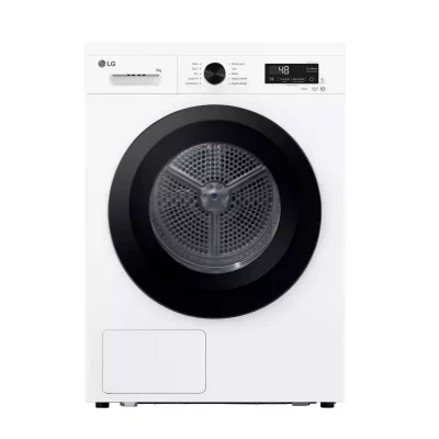 Sèche-linge pompe à chaleur 60cm 9kg blanc - Lg - RH9B15WH