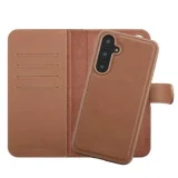 SELENCIA Étui portefeuille amovible Olyn avec MagSafe Samsung Galaxy A55 - Marron